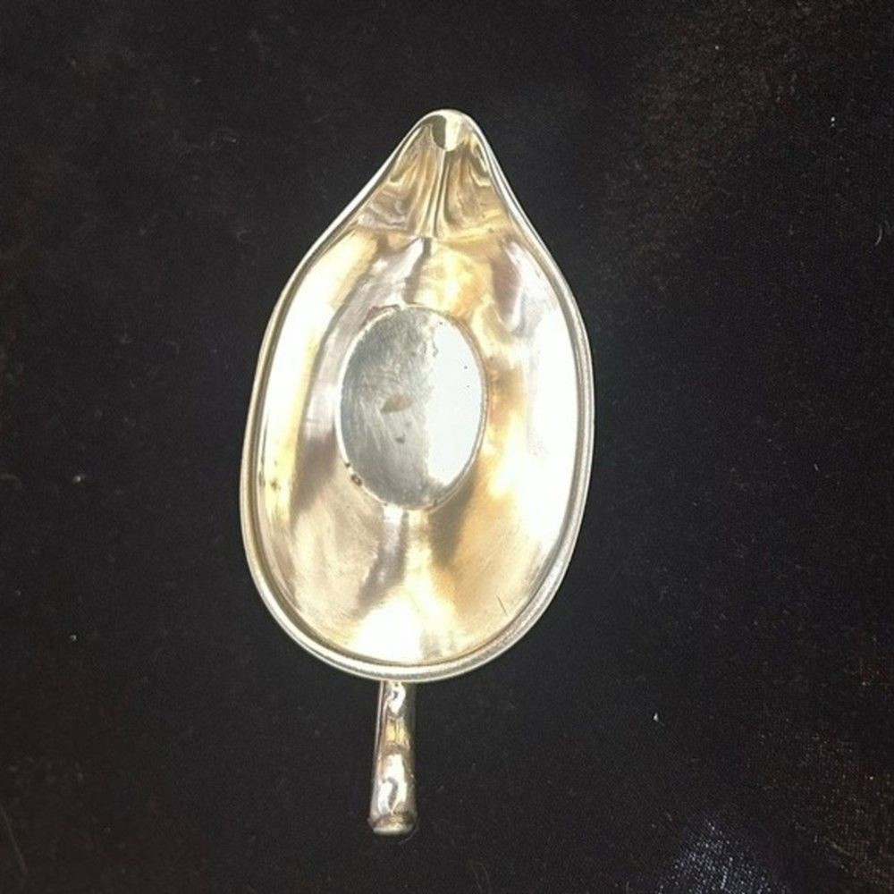Vintage Silver creamer or sauce boat