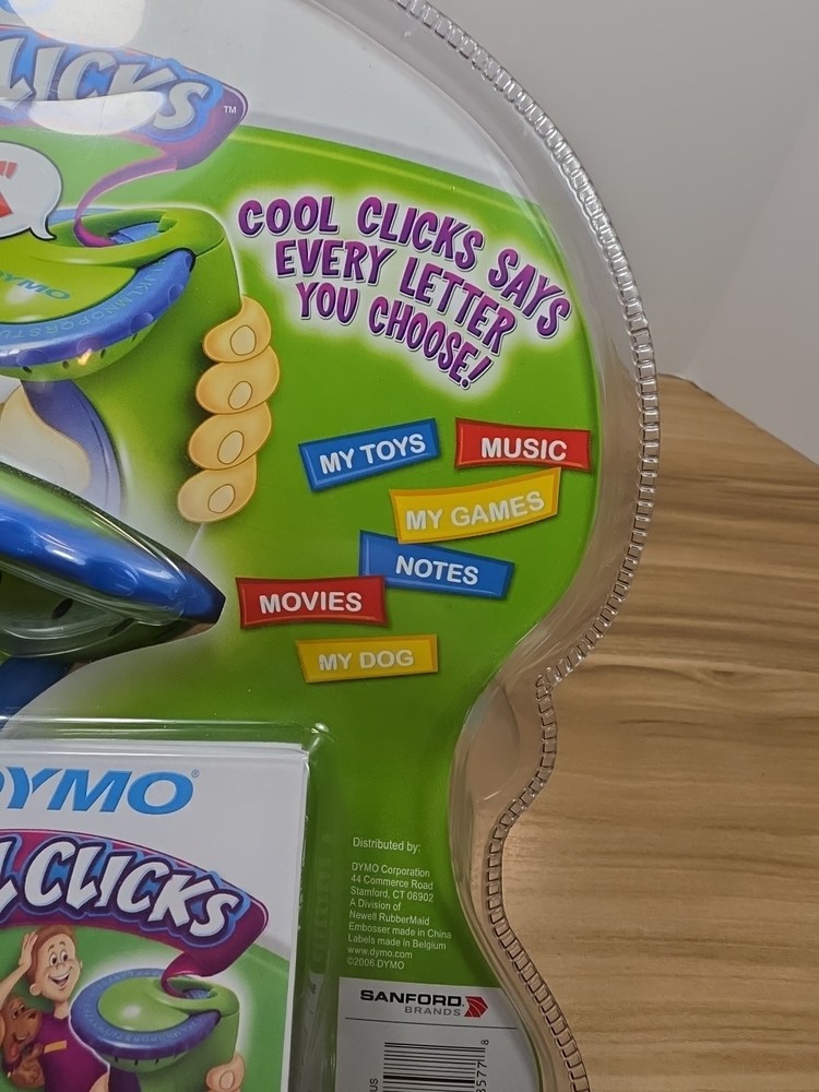 DYMO Cool Clicks Talking Label Maker NEW