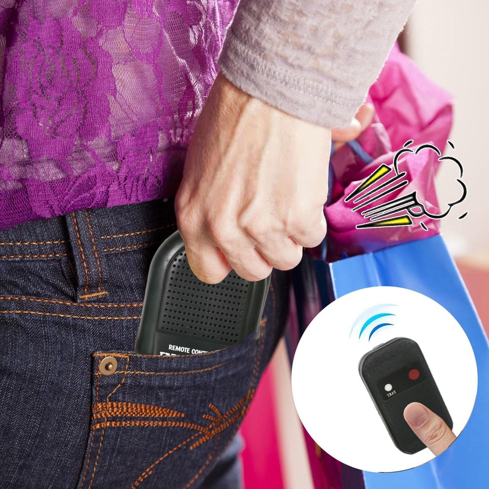 Fart Machine with Remote, Remote Controlled with Different Realistic Sounds, Fun
