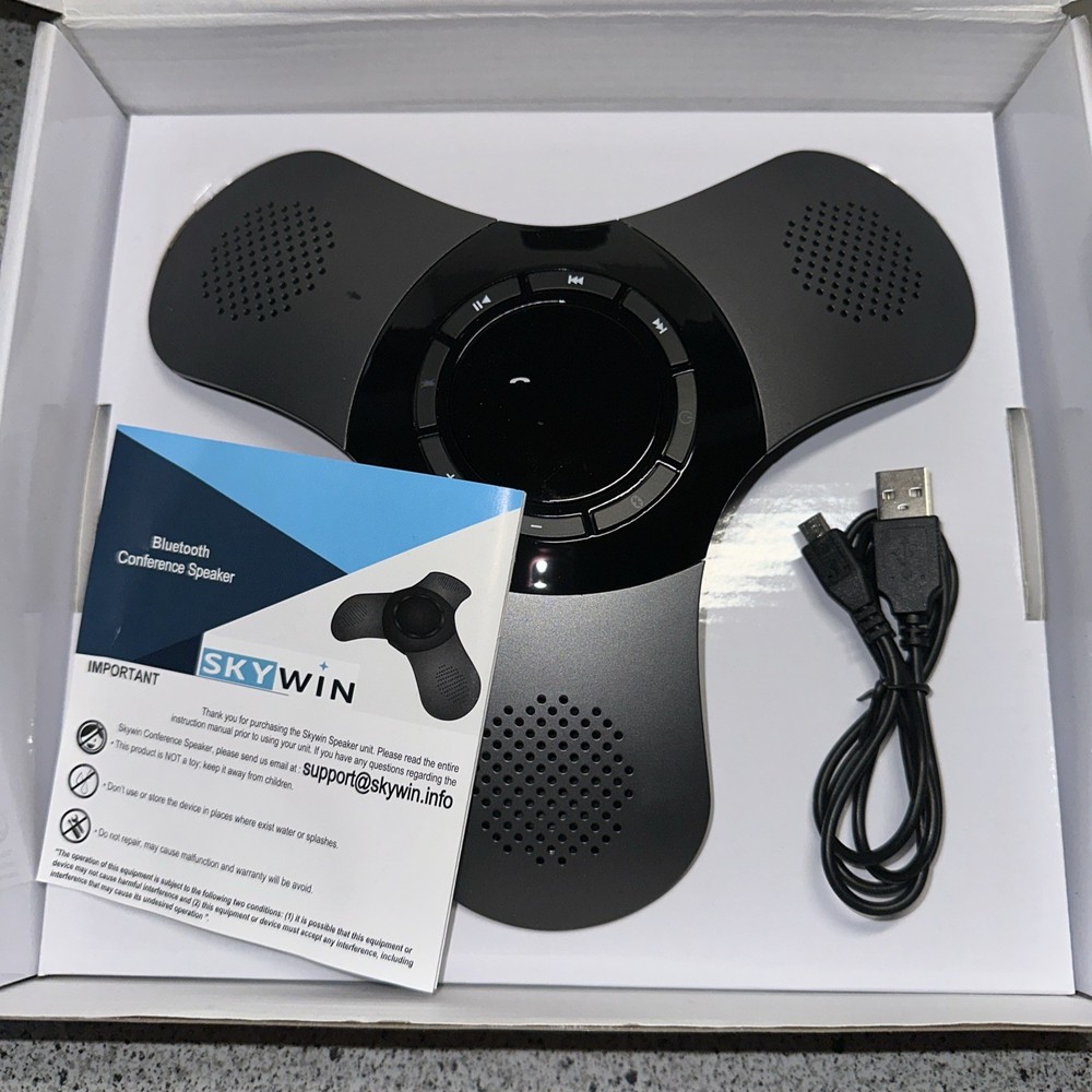 SkyWin Conference Speaker Phone. Bluetooth Conference Speaker