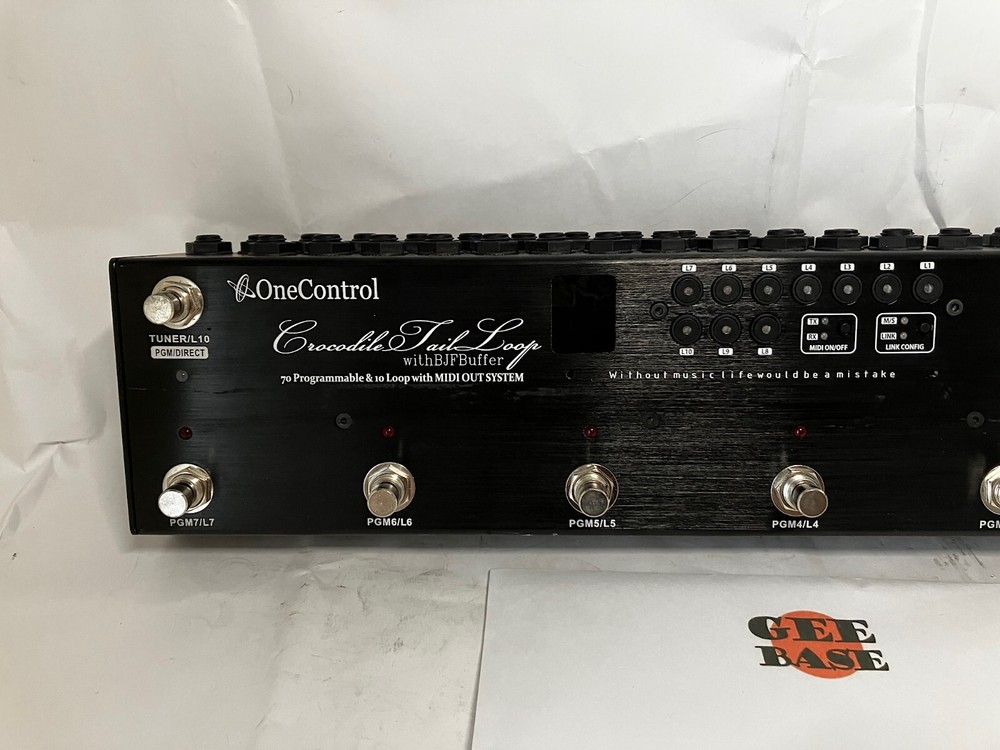 One Control Crocodile Tail Loop 10 Loop Programmable Switcher Working Free Ship