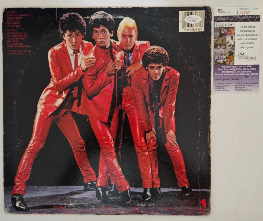 Wally Palmar +2 Signed Romantics Album w/ JSA CoA