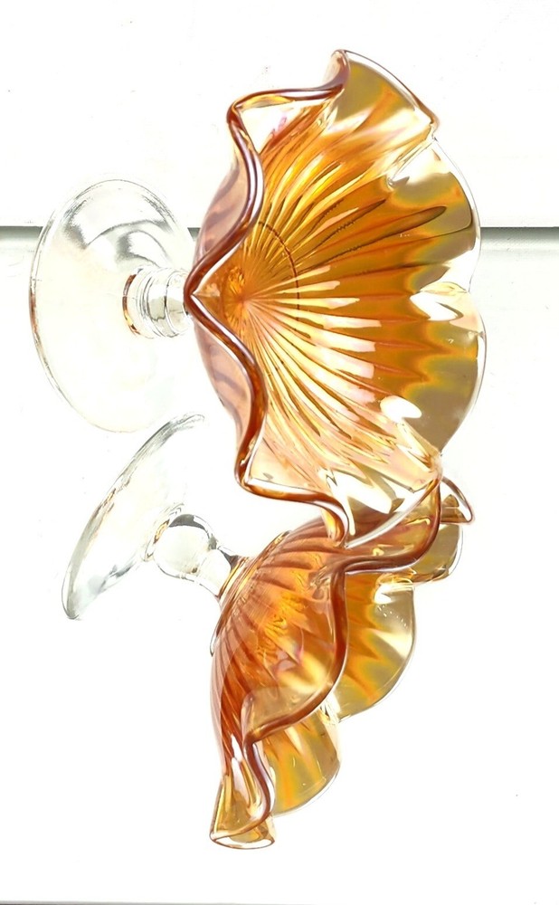 Carnival Glass Candy Dish