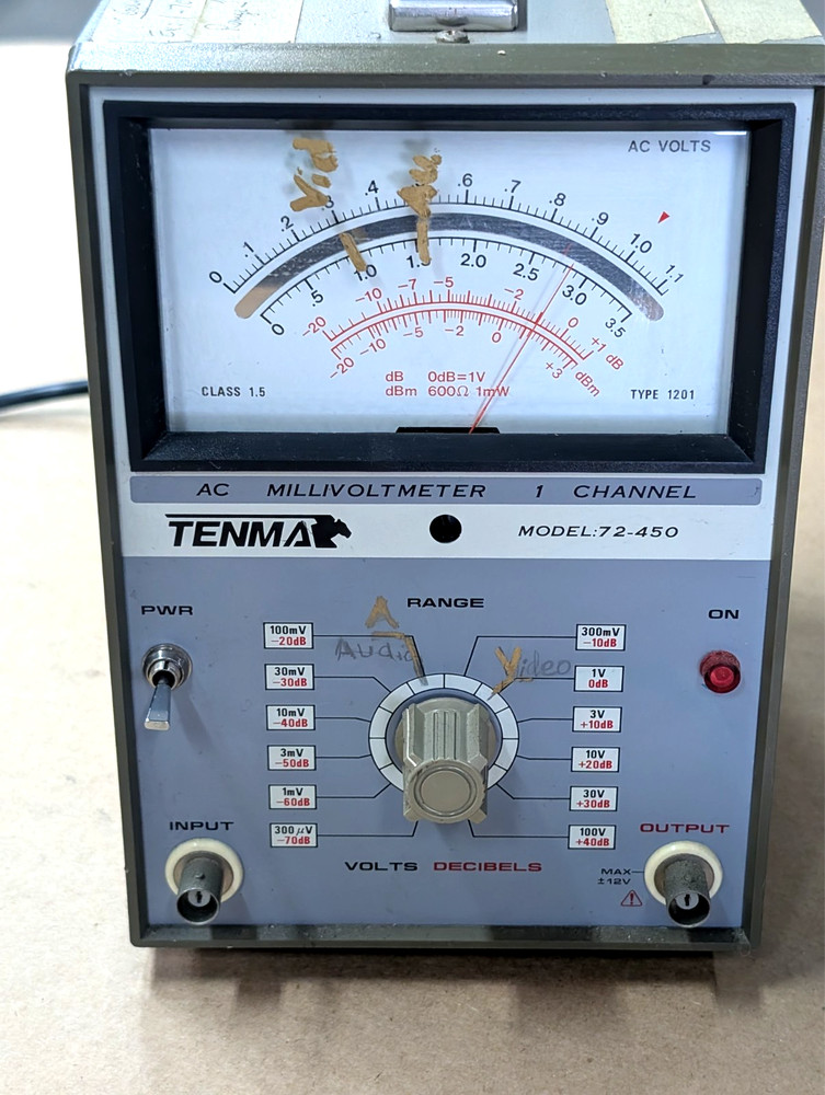 Tenma Model 72-450 (Read Please)