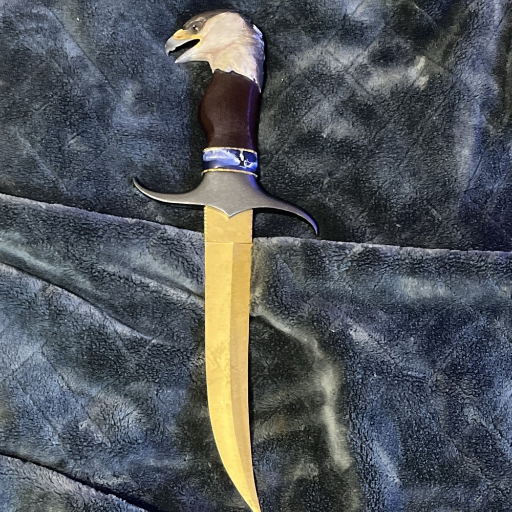15" Franklin Mint Ray Beers Eagle Fixed Blade Knife