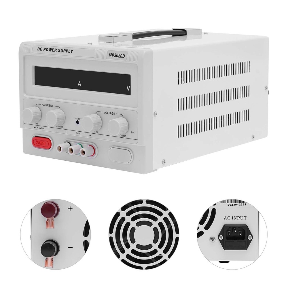 MP3020D DC Power Supply Adjustable Variable Digital Power Supply 0-30V 0-20A