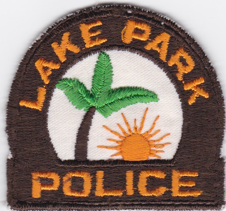 LAKE PARK FLORIDA POLICE PATCH