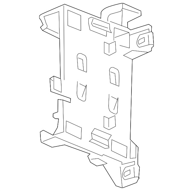 Genuine GM GPS Navigation Control Module Bracket 22878072