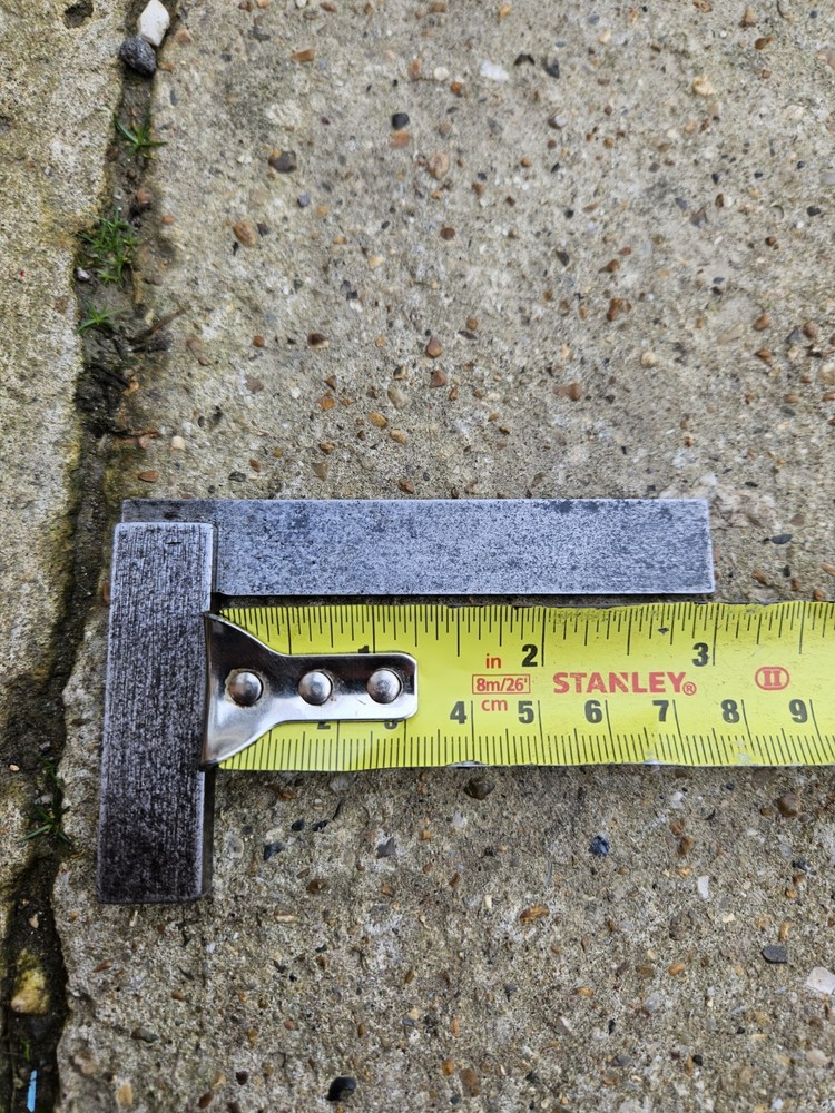 Small Vintage Edward Preston Precision Square