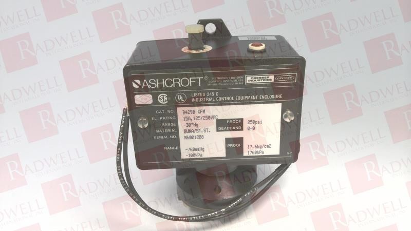 ASHCROFT B429B / B429B (NEW IN BOX)