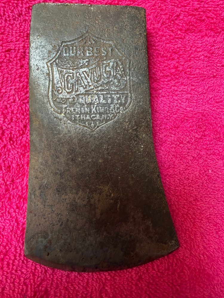 Cayuga Axe Head Embossed Single Bid Axe Head