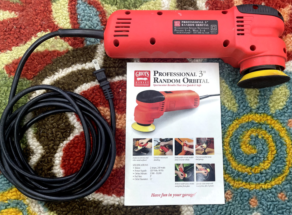 Groits Garage 6" and 3" Polishers with Assorted Pads