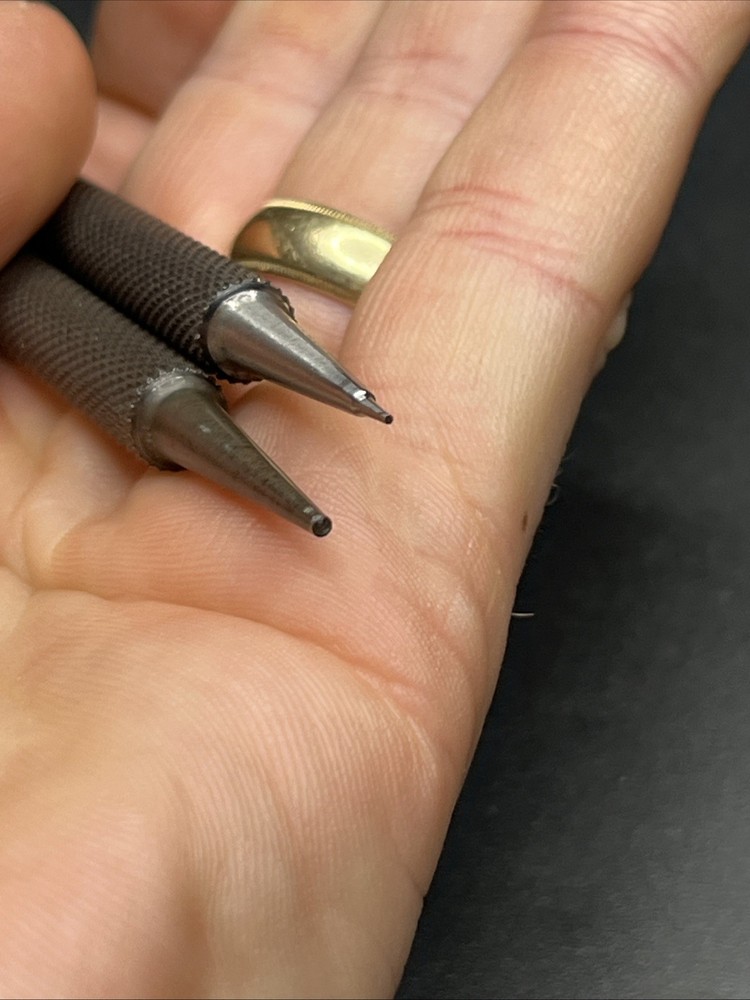 Two Starrett 1/16 Pin Punches (004)