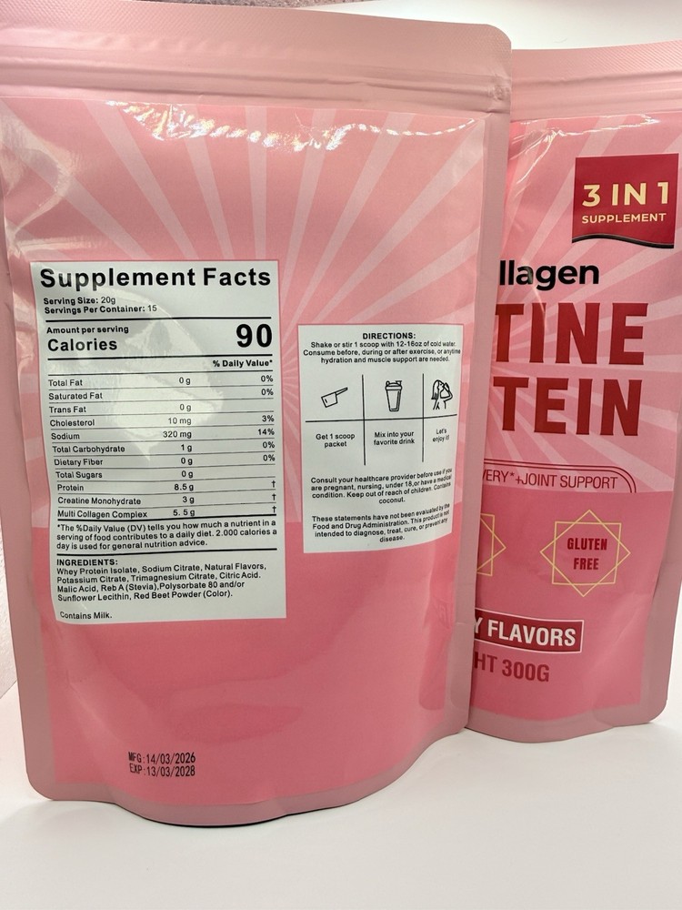 MULTI COLLAGEN CREATINE & PROTEIN