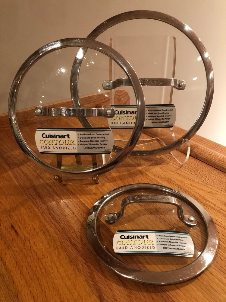 Cuisinart Contour Hard Anodized Replacement / Extra Lids - 3 sizes