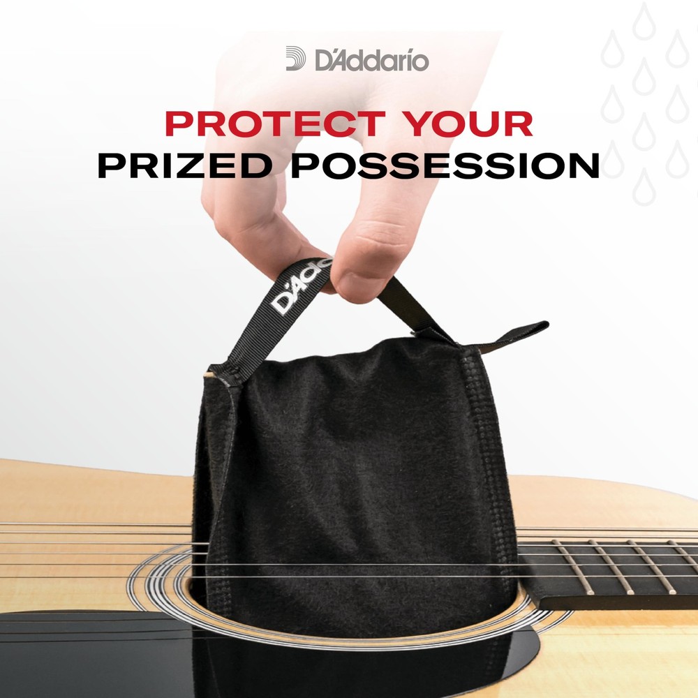 D'Addario Two-Way Guitar Humidifier System: 3-Pack Replacement Packets