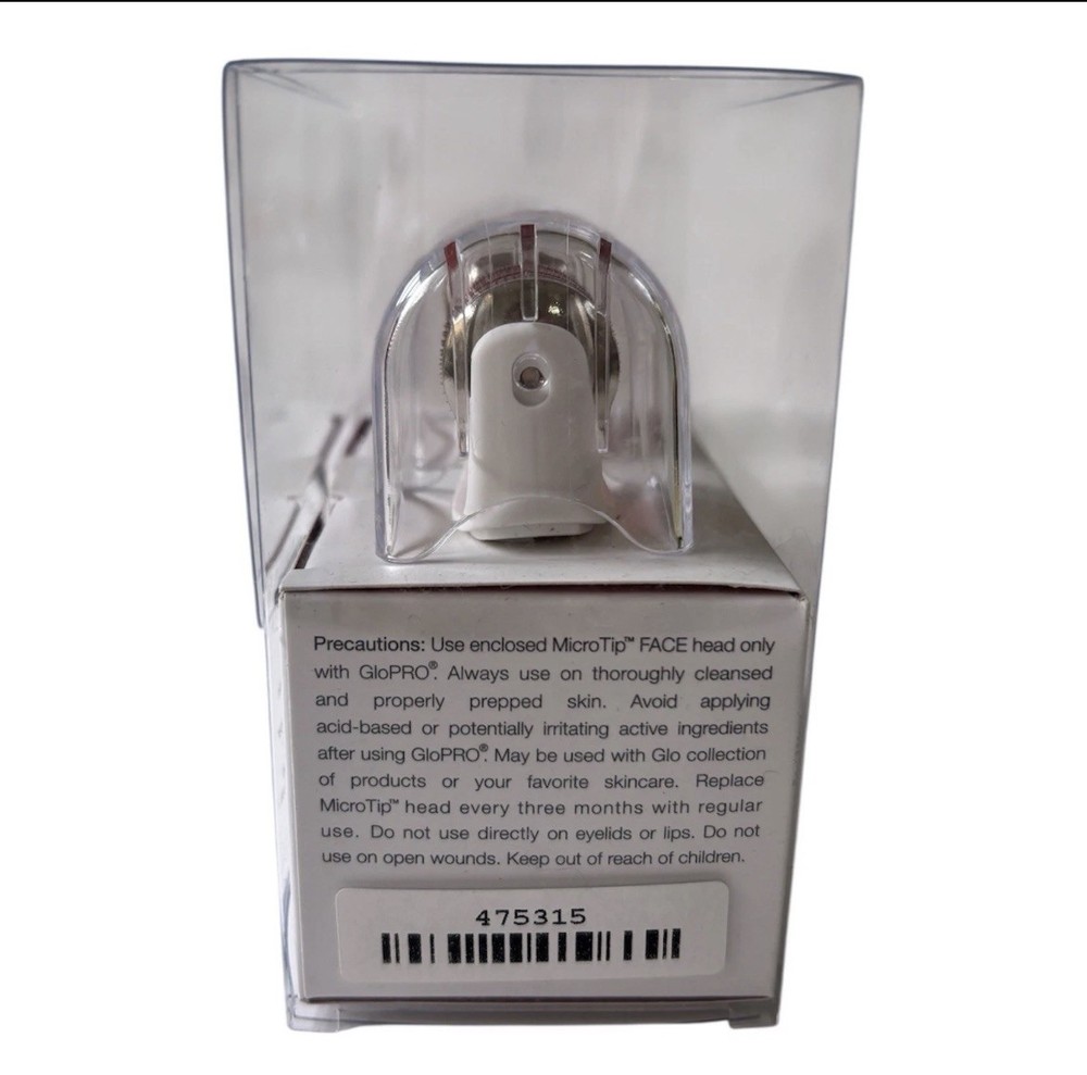 GloPro Replacement Microtip Face Heads Brand New IN Box 2 Pcs