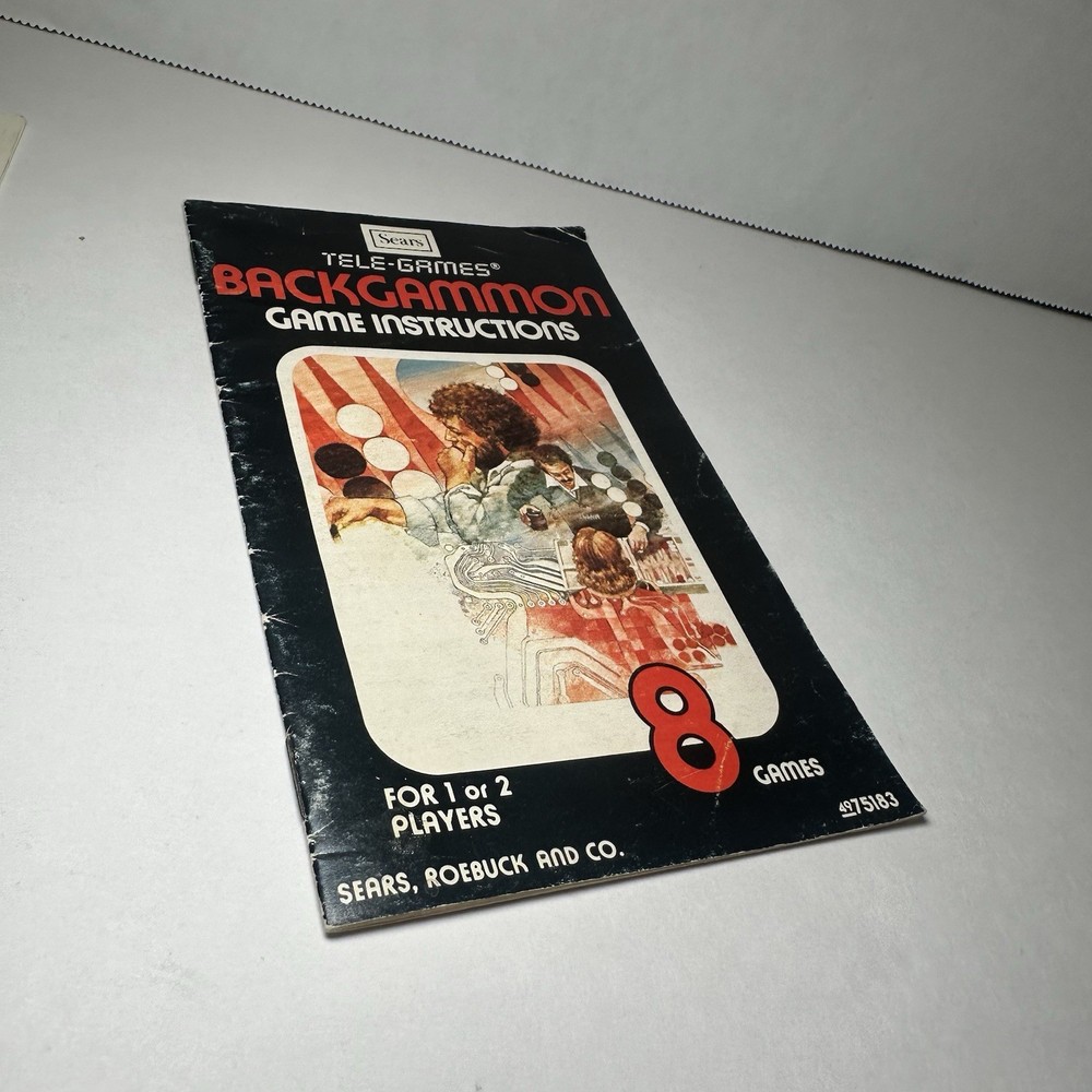 Vintage Atari Game Program Instructions Manuals Set of 2