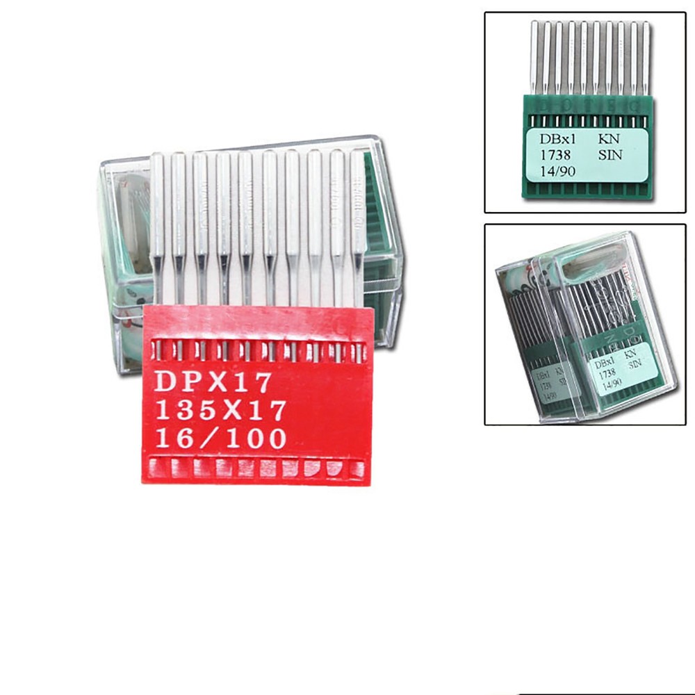 12 SIZE Industrial Sewing Machine Needle DP17  Synchronized Parts