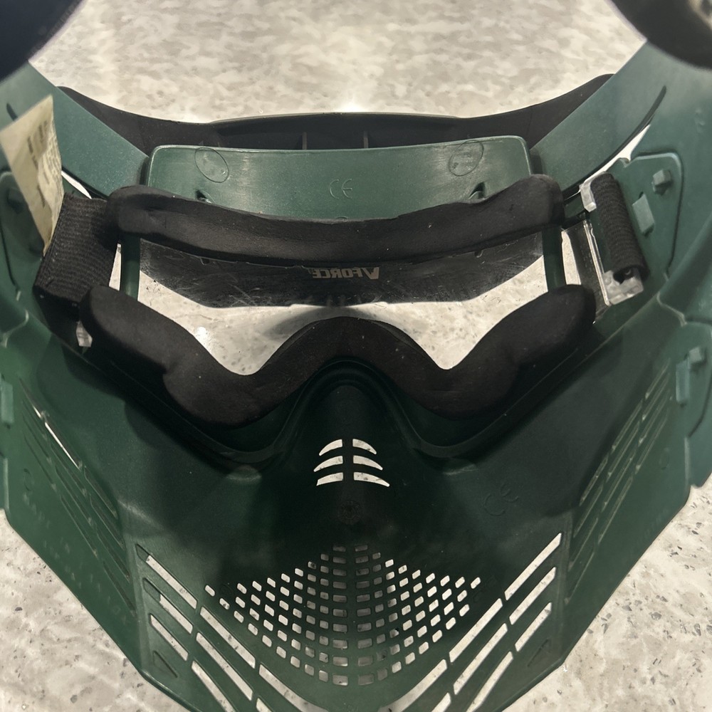 V force Green grill mask paintball Adjustable