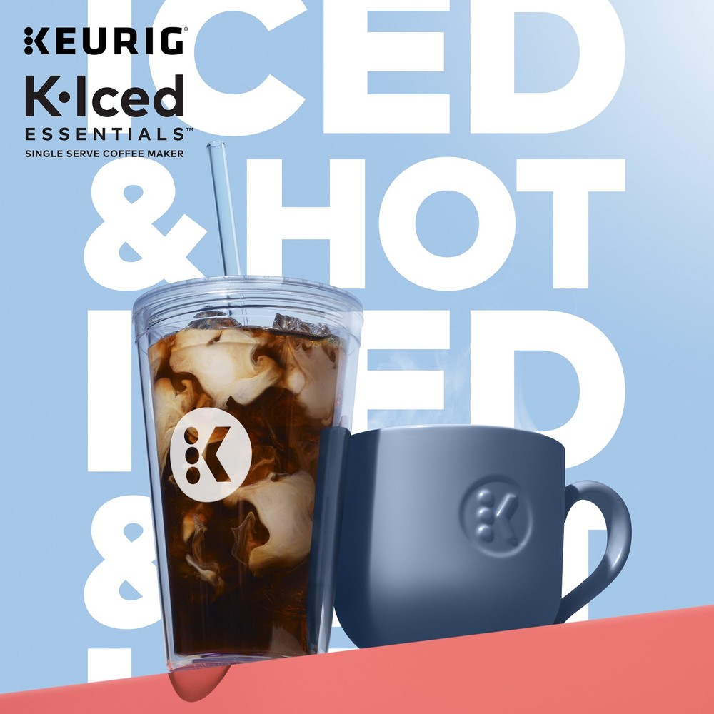 K-Express Essentials Plus, Iced and Hot Single-Serve K-Cup Pod Coffee Maker, ...