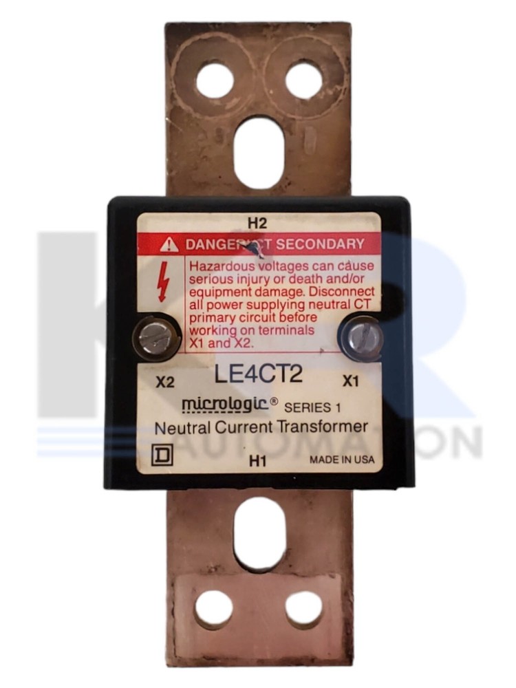Square D LE4CT2 Micrologic Neutral Current Transformer Sensor 400A