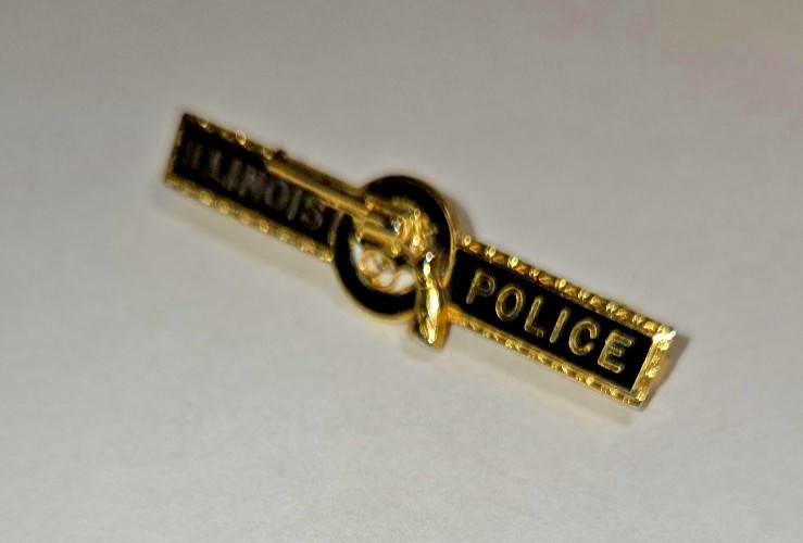 Illinois Police - Tie Clip