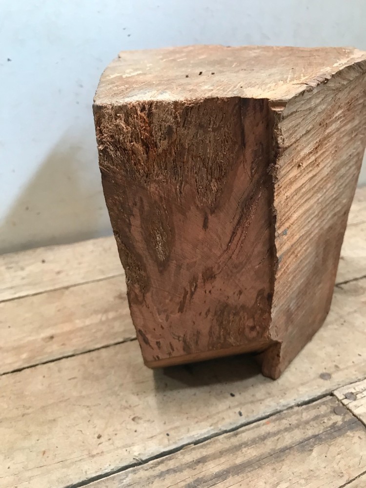 Black Walnut Weathered Block Lathe Turning Carving Chunk