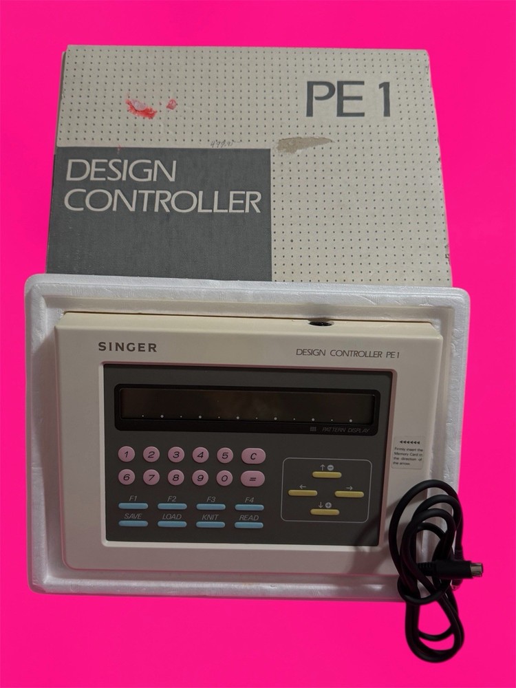 Singer Design Controller PE1 Knitting Machine With Cable