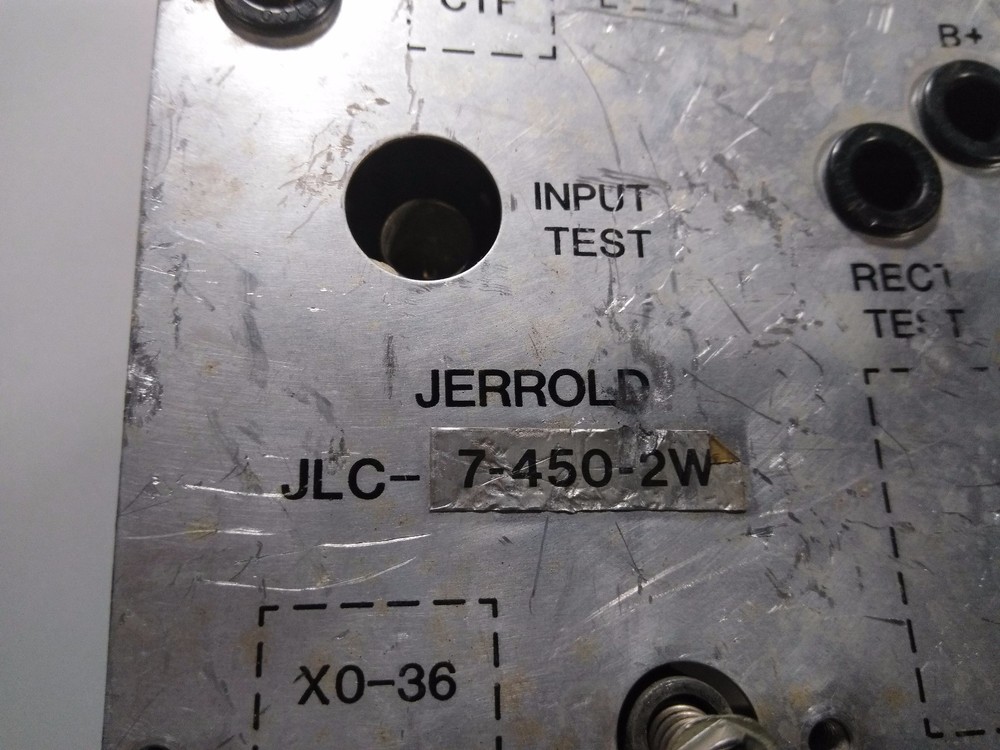 GENERAL INSTRUMENT JLC-7-450-2W AMLIFIER