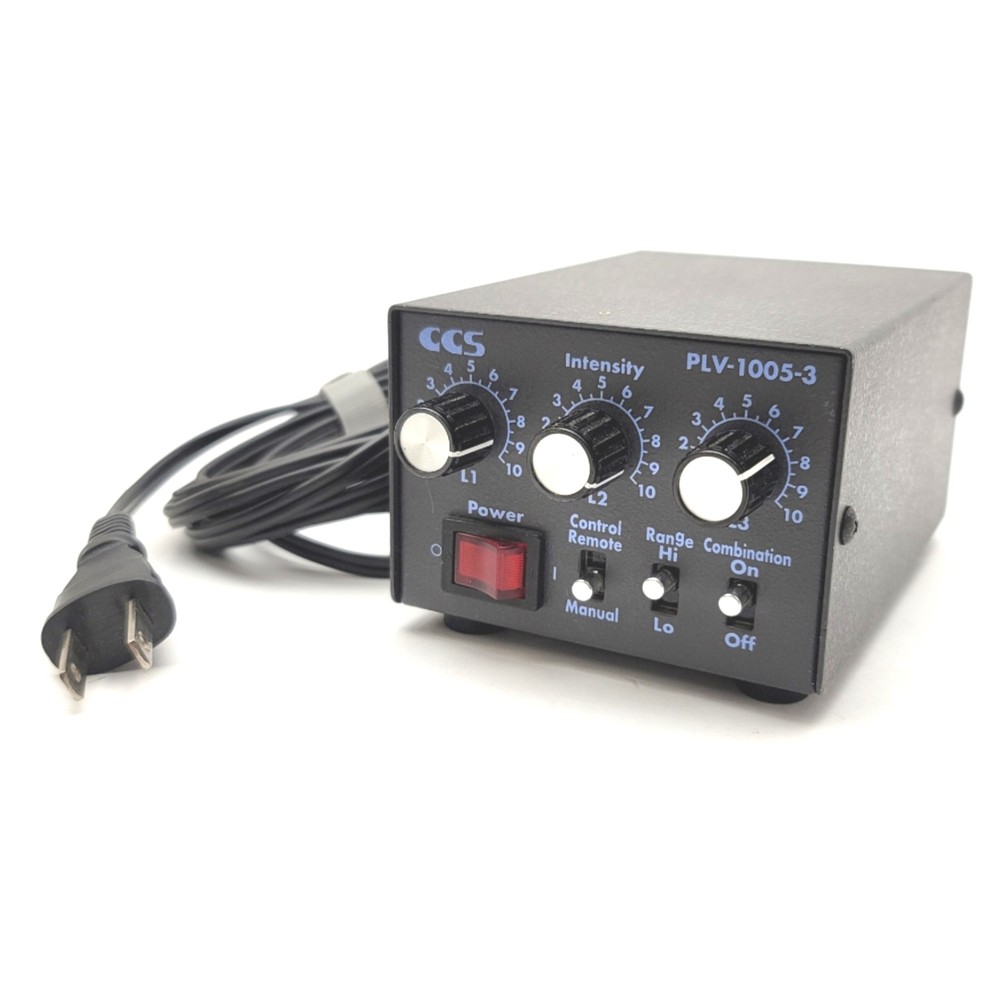 CCS PLV-1005-3 Machine Vision 3x Light Controller 110VAC Input, 5VDC Output