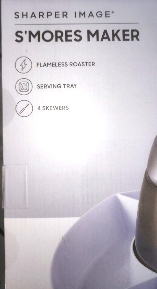 Sharper Image Electric Tabletop S'Mores Maker - Gray