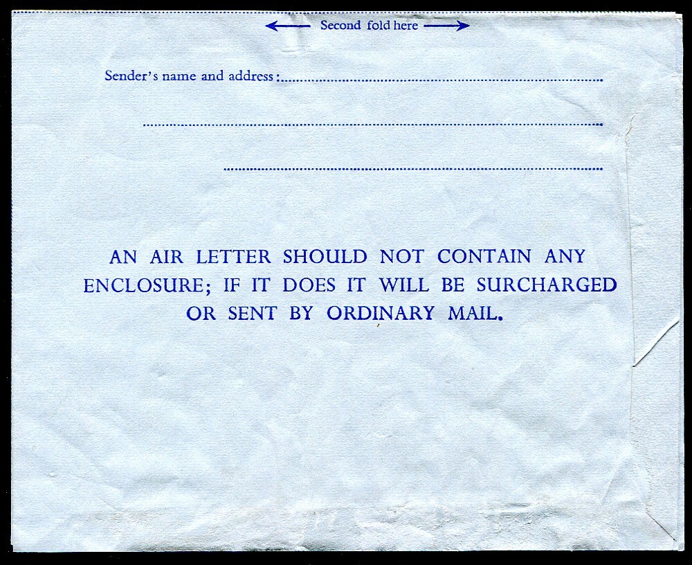 BERMUDA: (13409) BIRDS/PEROT/CANCEL/AIR LETTER