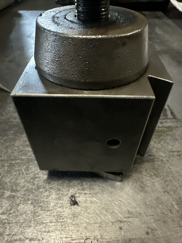 Yuasa 14” Lathe Quick Change CA Tool Block Yuasa?? Phase 11?? (Missing Handle)