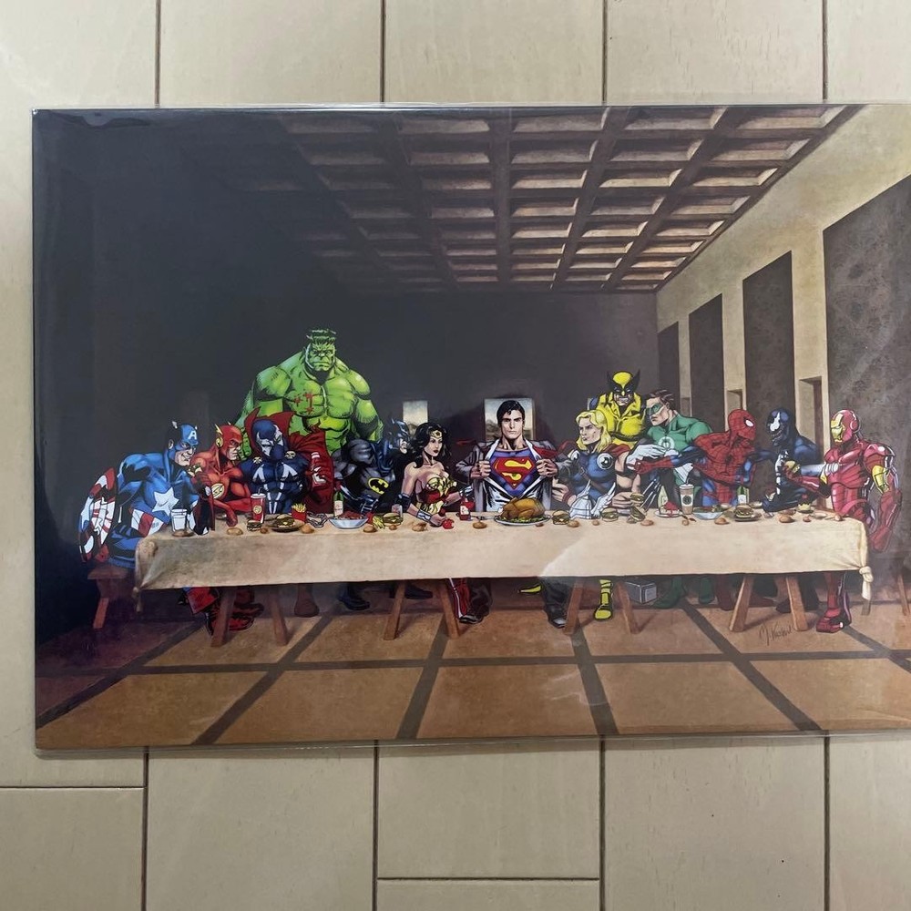 Avengers Creative Art The Last Supper