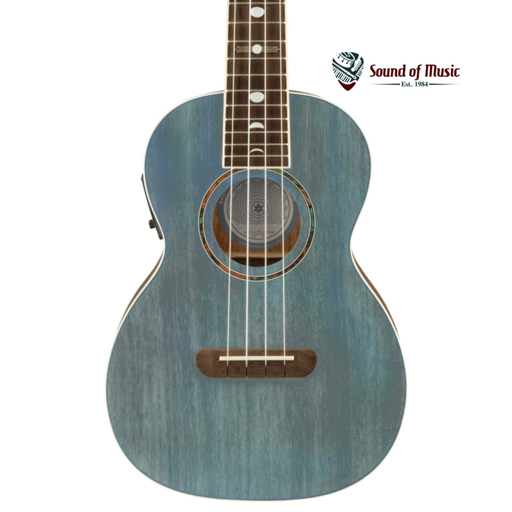 Fender Dhani Harrison Uke W/Bag - Turquoise