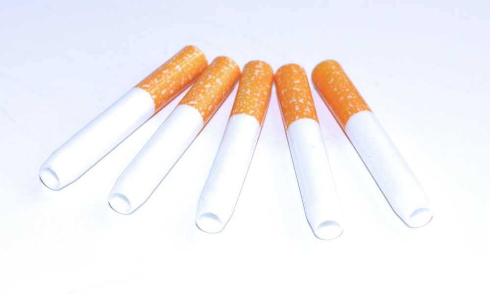 5 x 2" Ceramic One Hitter Bat- One Hitter Pipe- Ceramic Clean Smoking Pipe