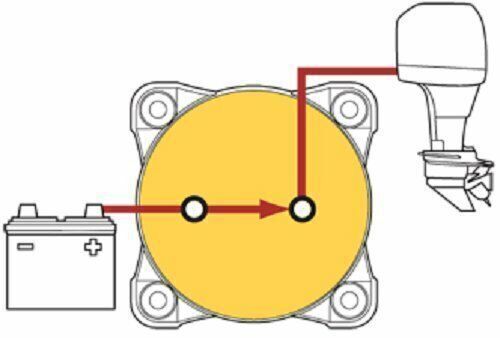 9004E e-Series Battery Switch Single Circuit ON/OFF w/Alternator Field
