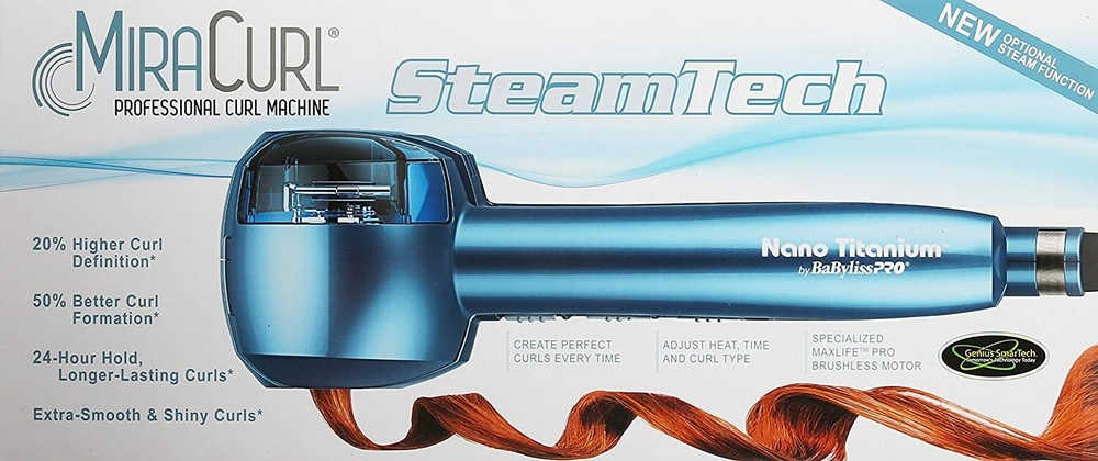 BaByliss PRO BABNTMC2 MiraCurl Steam Tech Nano Titanium