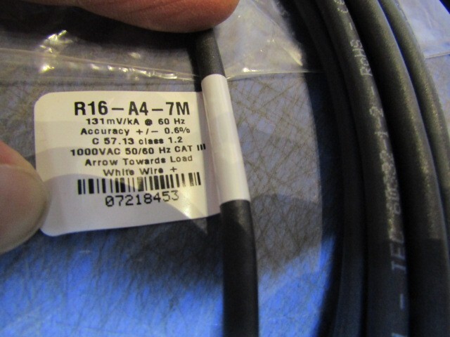 1 – Pemtronics R16-A4-7M Passive AC Current Sensor. NEW in Plastic Bag