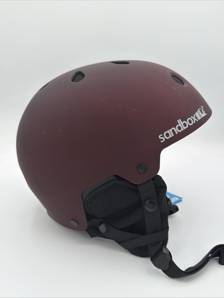 SANDBOX Legend Snow Helmet - Matte Cabaret | Medium