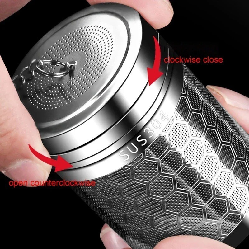 Stainless Steel Tea Infuser Extra Fine Mesh Loose Leaf Strainer Chain Hook
