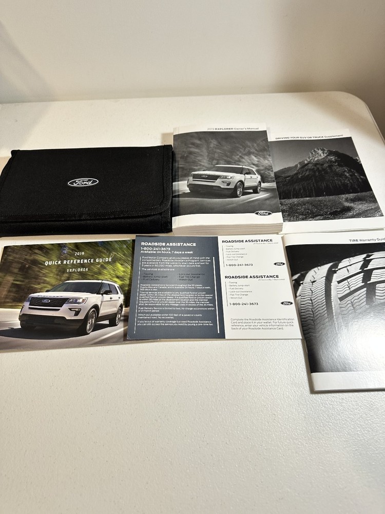 2019 Ford Explorer Owner's Manual Set