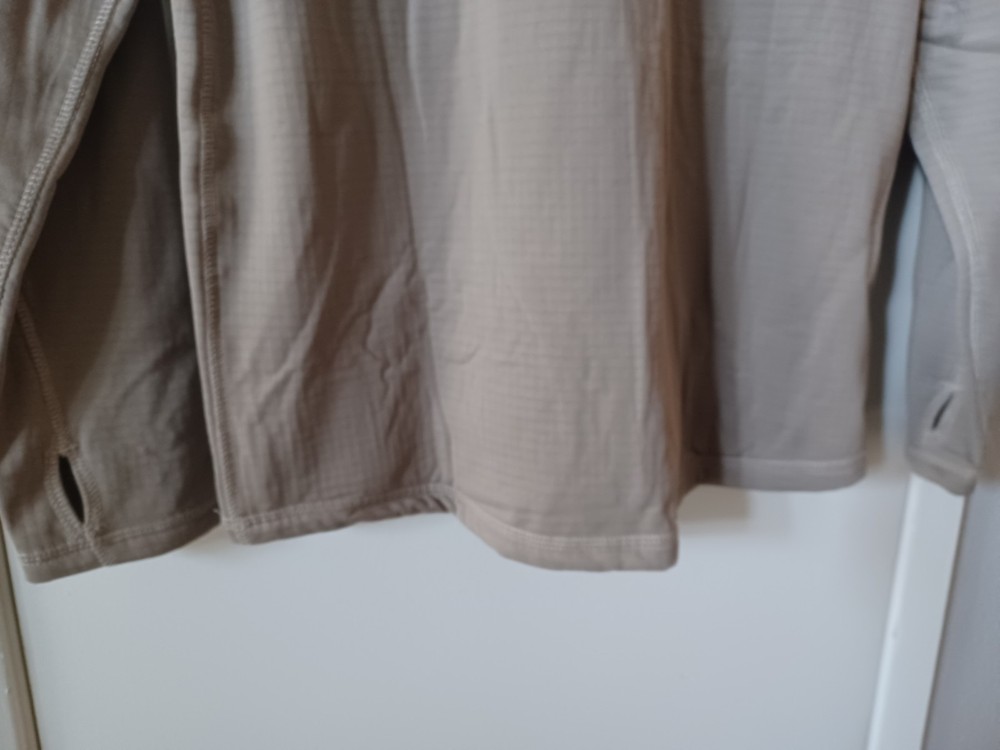 Condor Long Sleeve Base II Zip Pullover - Sand - Model 603 - New!