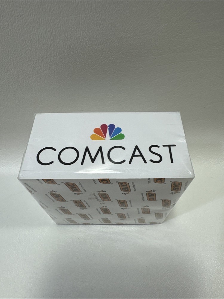 Comcast Promotional Post It Notes 3" x 3"  * Post-It BIC * Sticky Notes RARE HTF