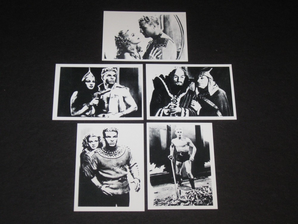 Flash Gordon 1990 Series 1 Complete Trading Card Set #1-36 King Features