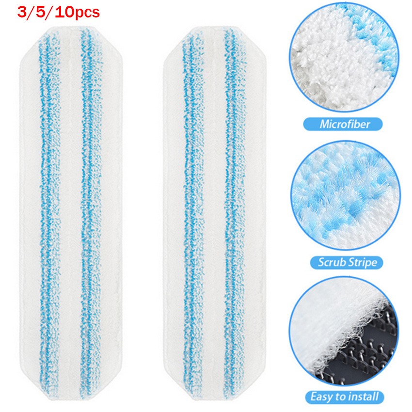 Replacement Microfiber Mop Cloth Pad Refills For O-Cedar/ H2prO Floor Mop Head