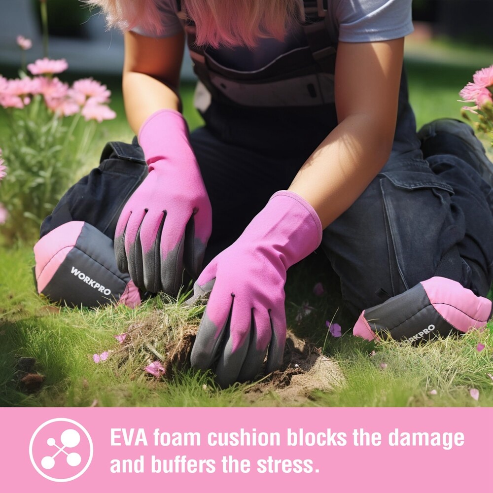 WORKPRO Knee Pads for Work, Construction, Gardening, Flooring, Carpentry, Garage