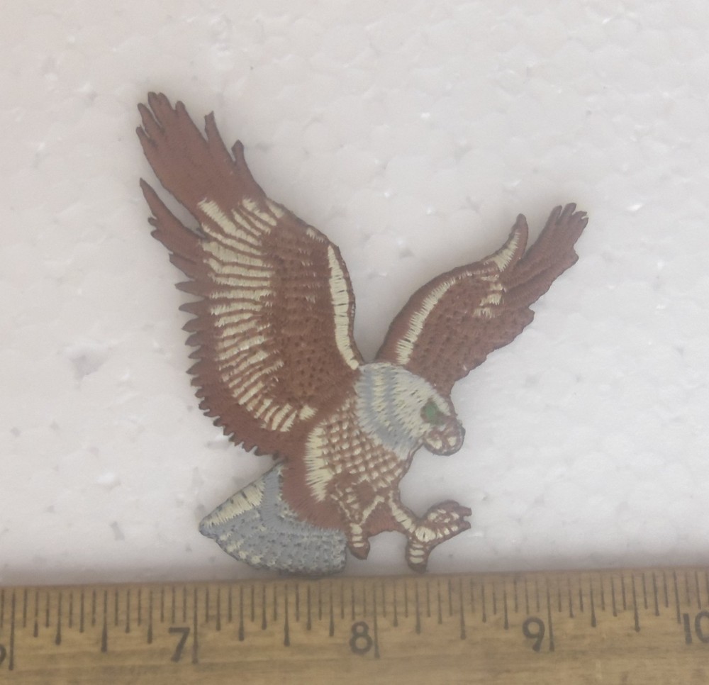 Landing Eagle Embroidered Patch