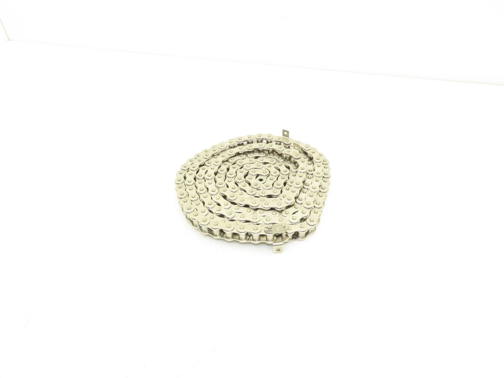 Tsubaki RS40 Chain Lambda Stainless Attachment 8' Long 40 Size 1/2" Pitch